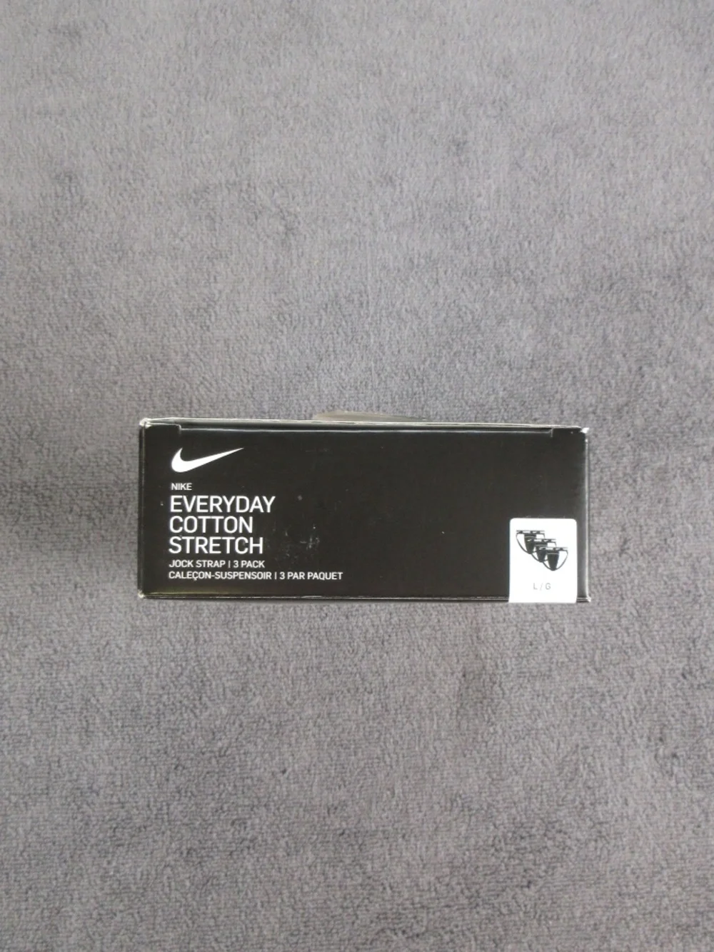 Men's Nike Everyday Cotton Stretch Jock Straps - 3 pack